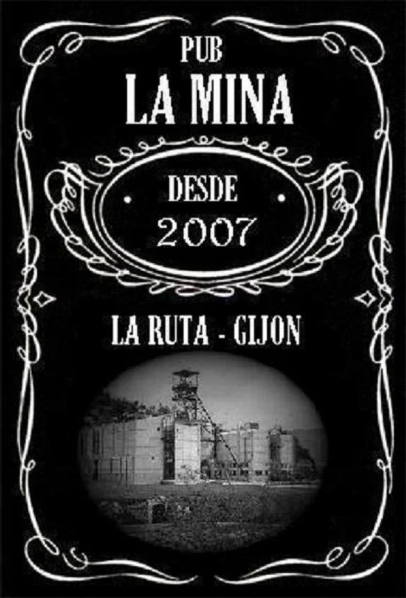 Primer logo de La Mina, creado en 2007