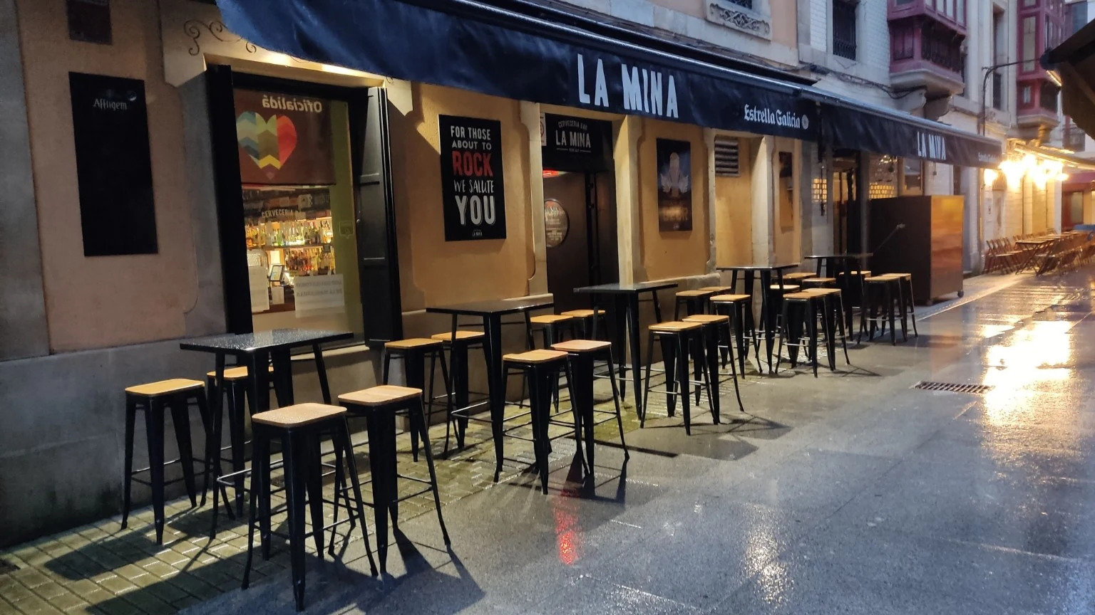 Terraza de La Mina en Calle Buen Suceso